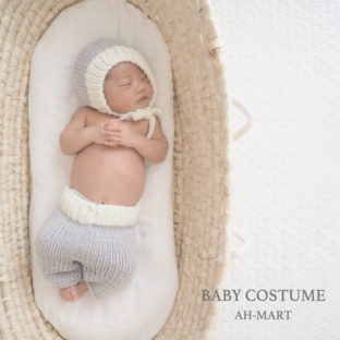 BABY COSTUME K)帽子 パンツ 2点セット [03060]