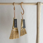 SORGHUM BROOM ソルガム ミニほうき インテリア アンティーク 掃除 掃除道具 デスク 雑貨 おしゃれ AH-MART