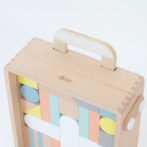 dou? #005 Carry me キャリーミードウ? つみき 積み木 コロコロ スーツケース ケースつき 赤ちゃん おもちゃ 木のおもちゃ おしゃれ 出産祝い お祝い ギフト 出産祝い 男の子 女の子 玩具 木製玩具 キッズ 知育 知育玩具 AH-MART